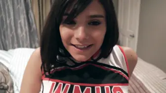 Horny Teen Cheerleader Violet Starr Seduces Stepdad in Roleplay